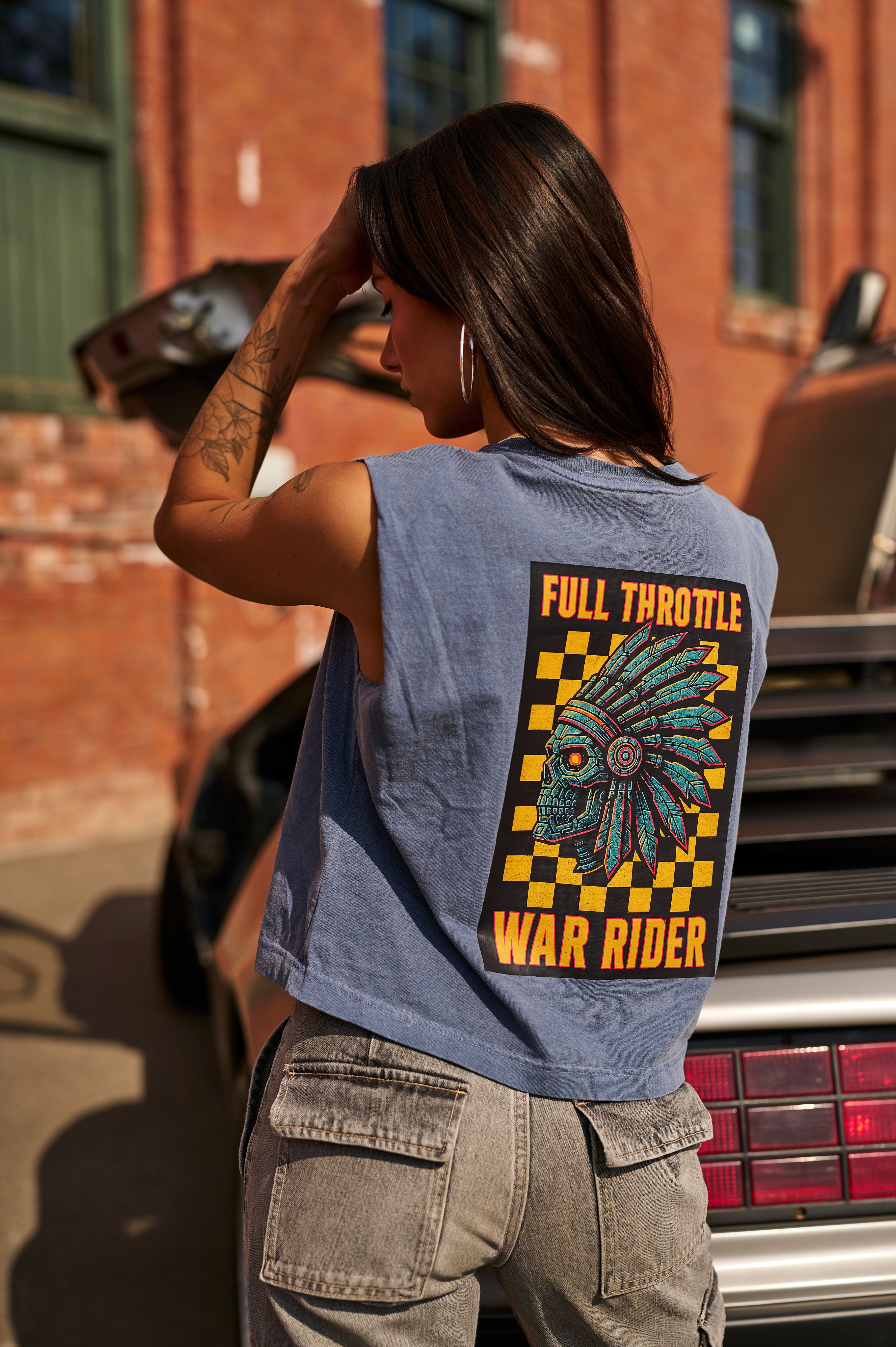 Full Throttle War Rider Muscle Tee – Disruptor Wear